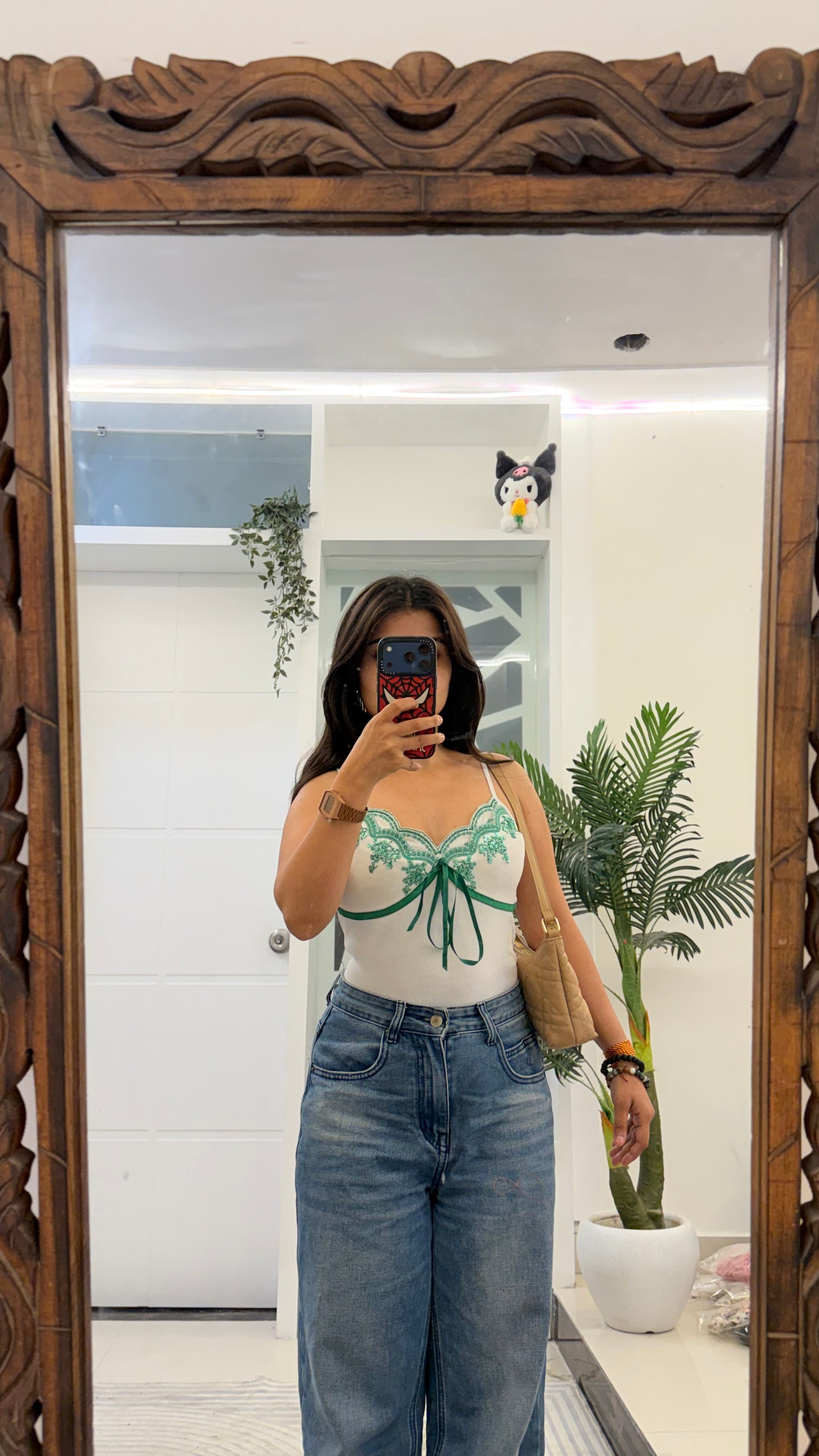 26 summer top bead work 30-32 bust