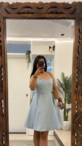 71 classy corset dress 32-34 bust/l:34