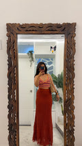 54 summer crochet skirt 28-32 waist/l: 39