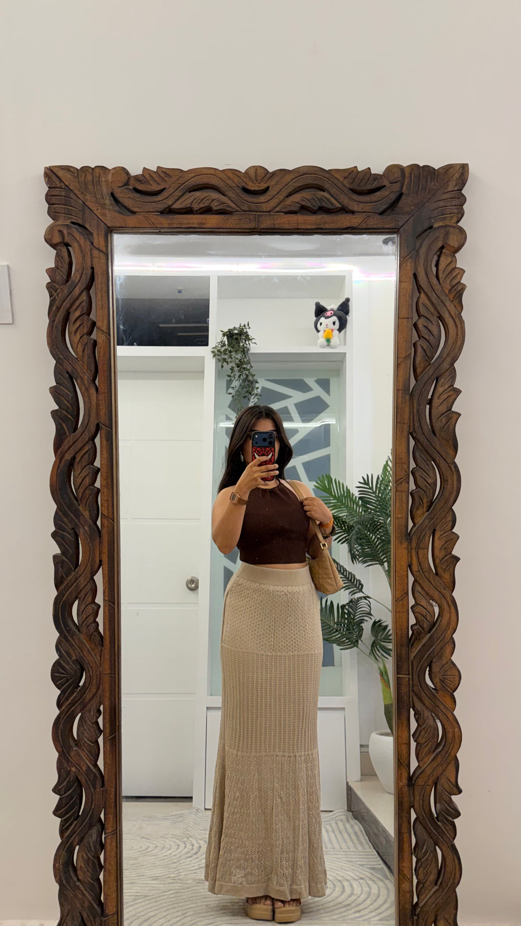 23 Classy Crochet Skirt 27-31 waist/l; 39 with pocket