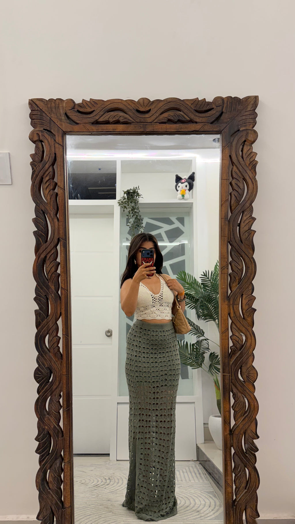 7 Pinterest Crochet Skirt 30-34 waist/l: 44
