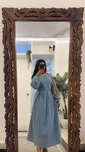 63 summer dress upto bust 40 with back tie