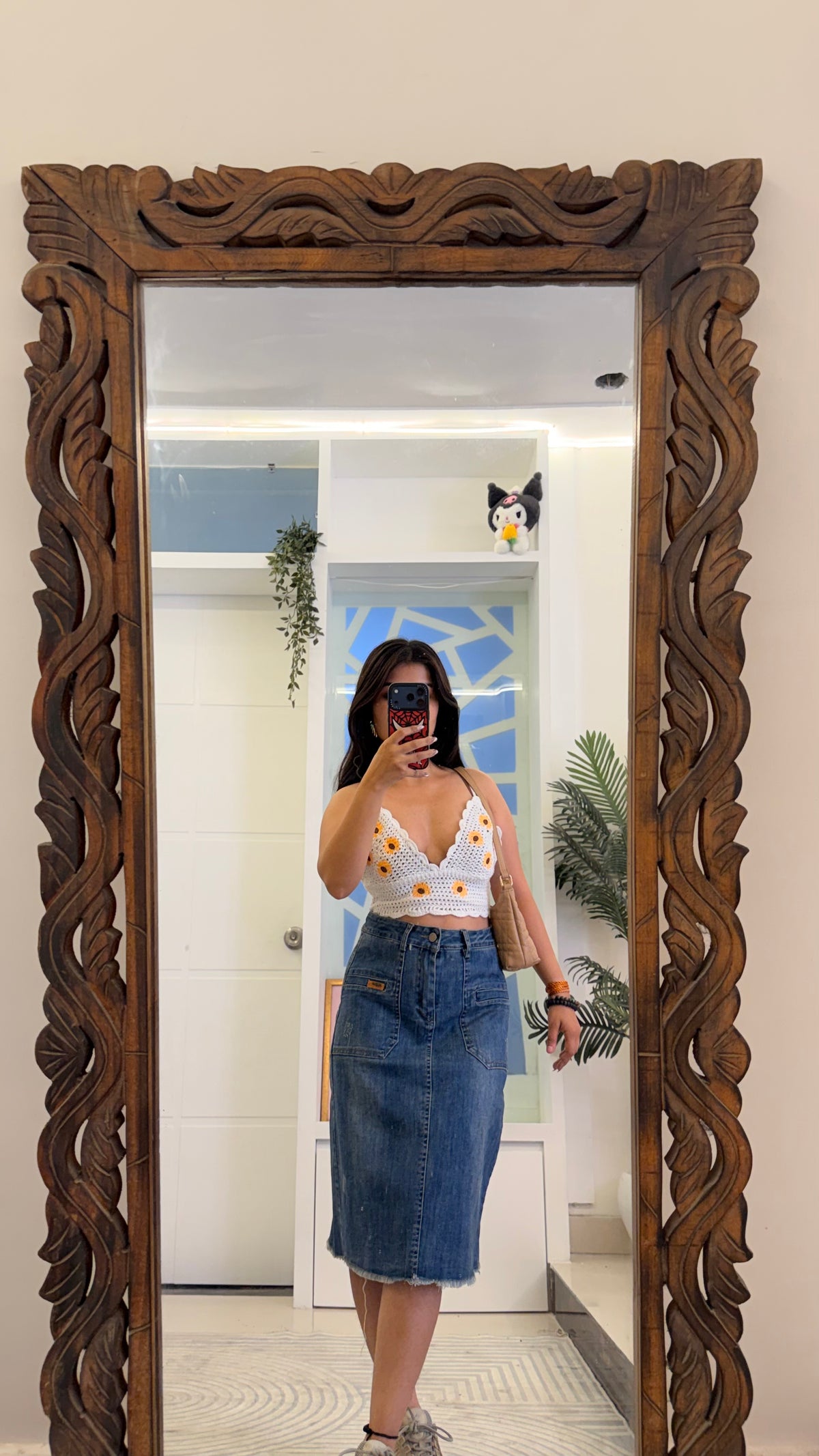 9 Pinterest Denim Skirt 29 waist/l:24