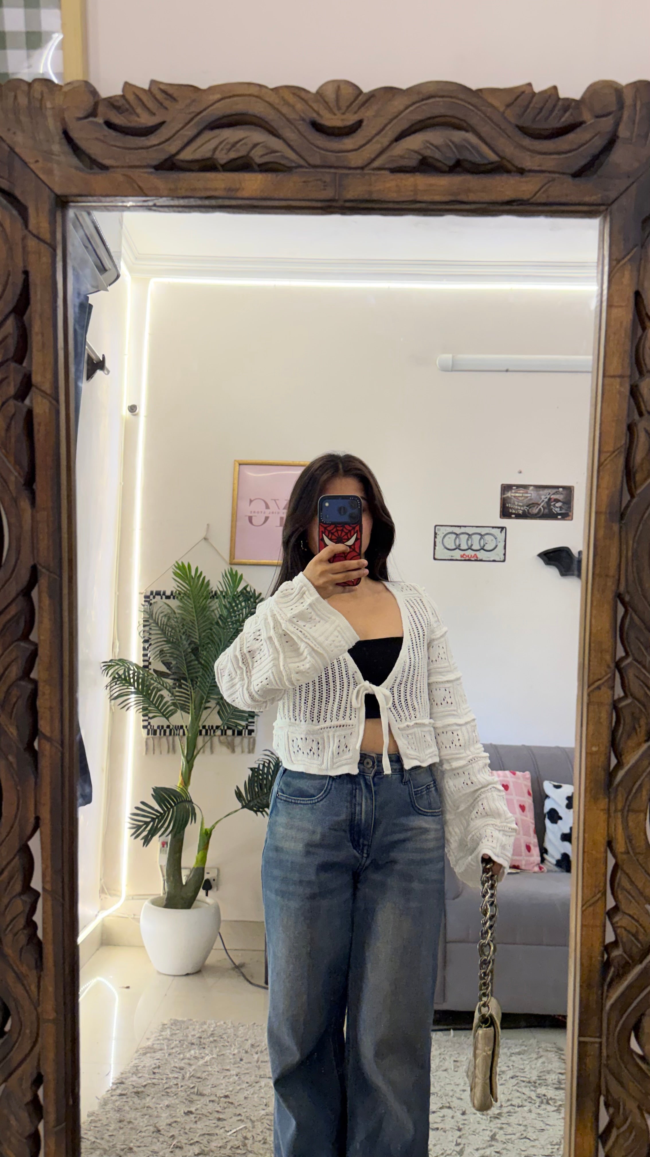 152 retro cute top 34-36 bust