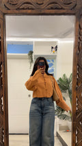15 Korean semi winter top 32-34 bust