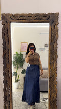 85 Pinterest denim skirt W30/34L