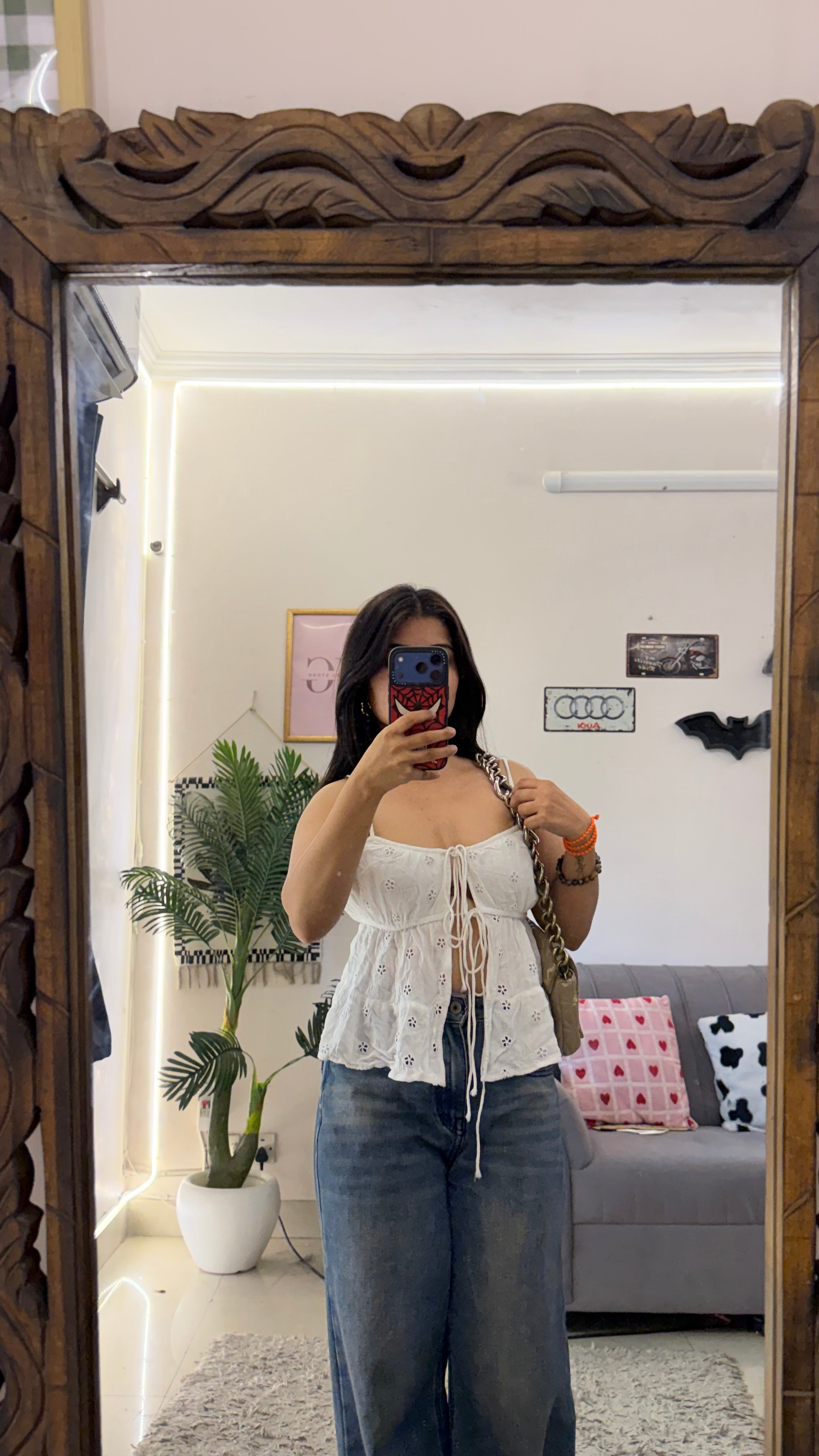 178 cute retro top 28-32 bust