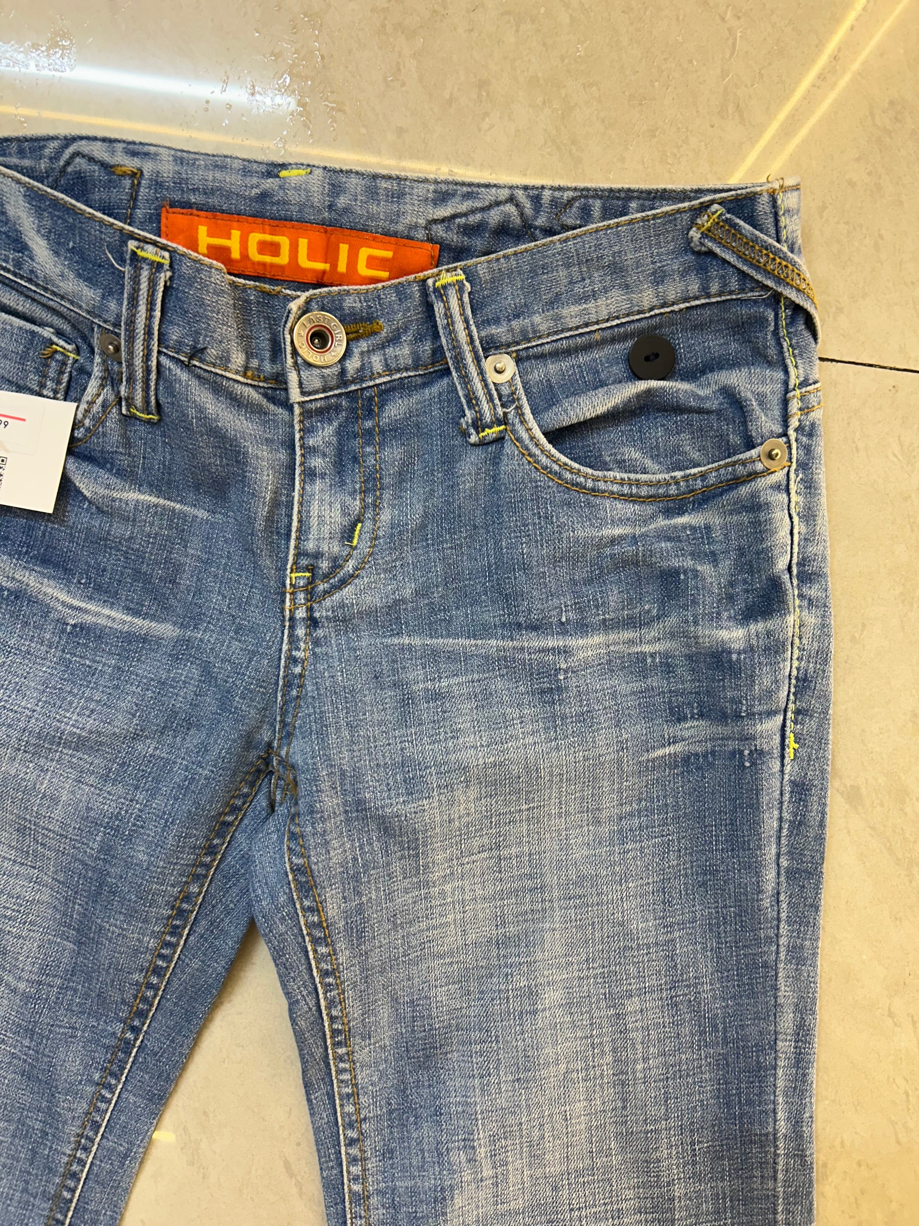 33) vintage jeans w:30/l:38/inceam:8/hips:34