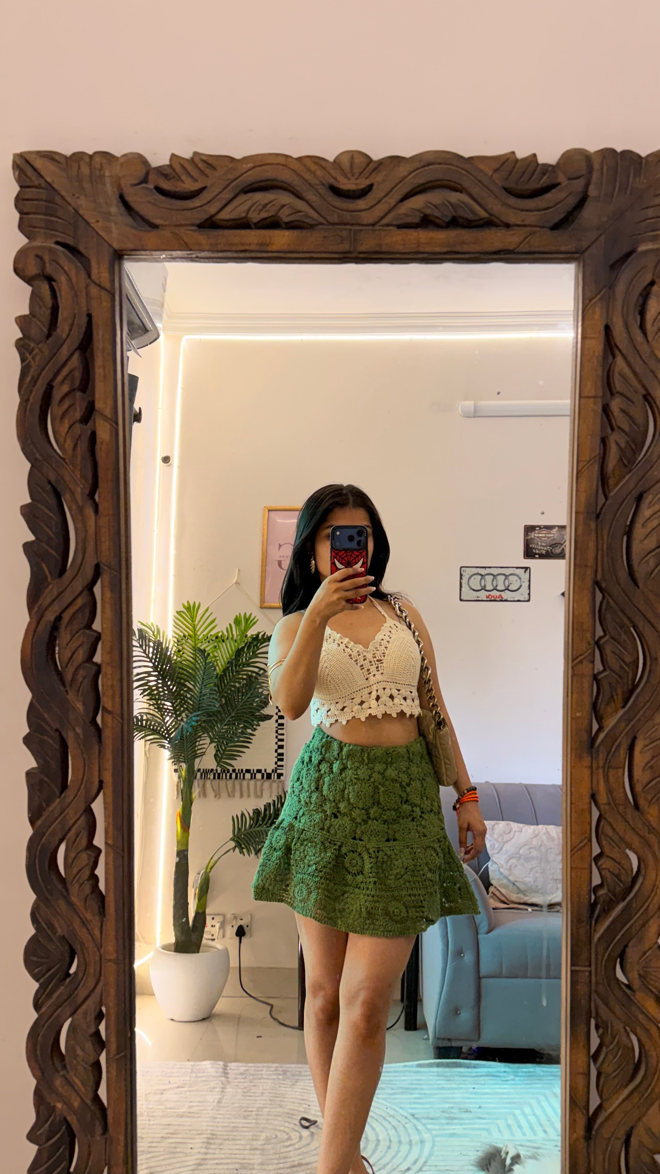 30 crochet skirt W26-30/L15