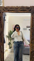 103 Vintage top 30-32 bust