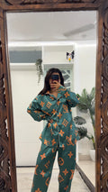 Satin night suit size M