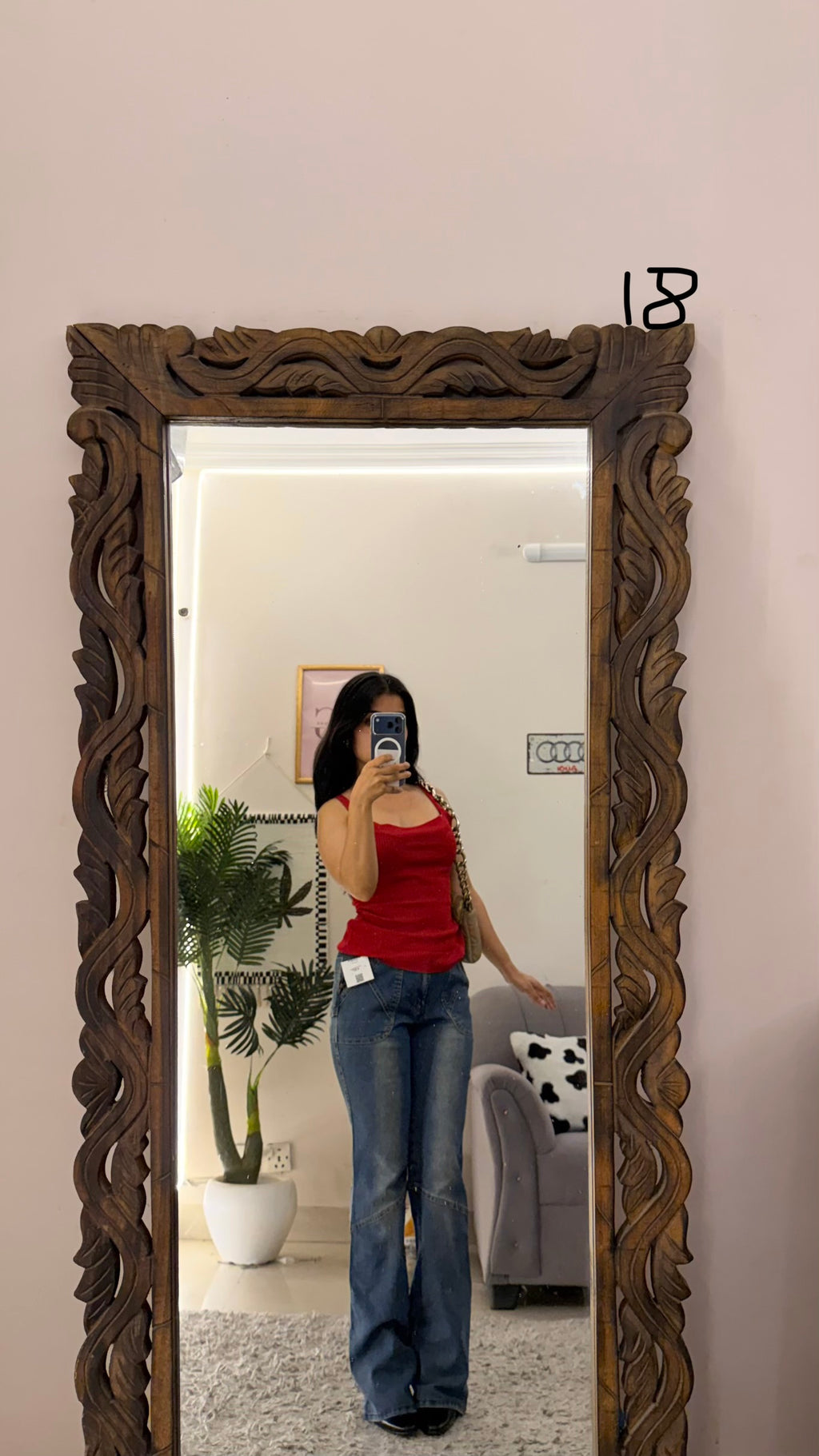 18 Vintage Jeans W29/L39/Hips34/Thighs19/Raise9