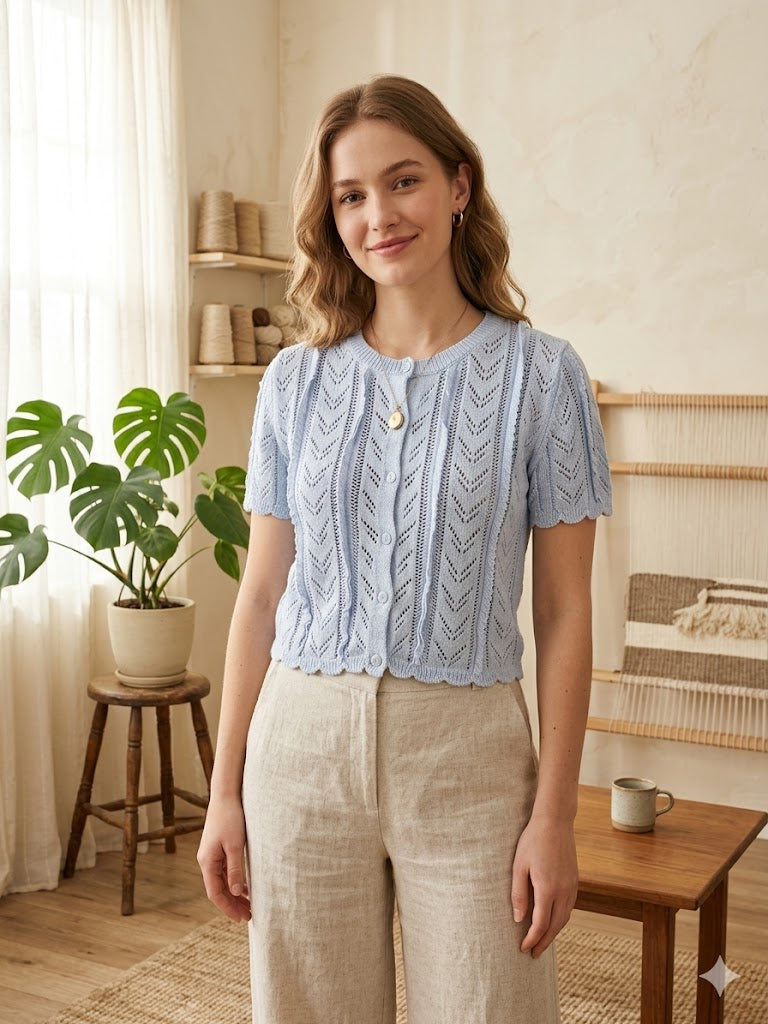 30 vintage top 32-34 bust