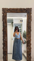 19 Pinterest Denim Skirt 30 waist/l:35