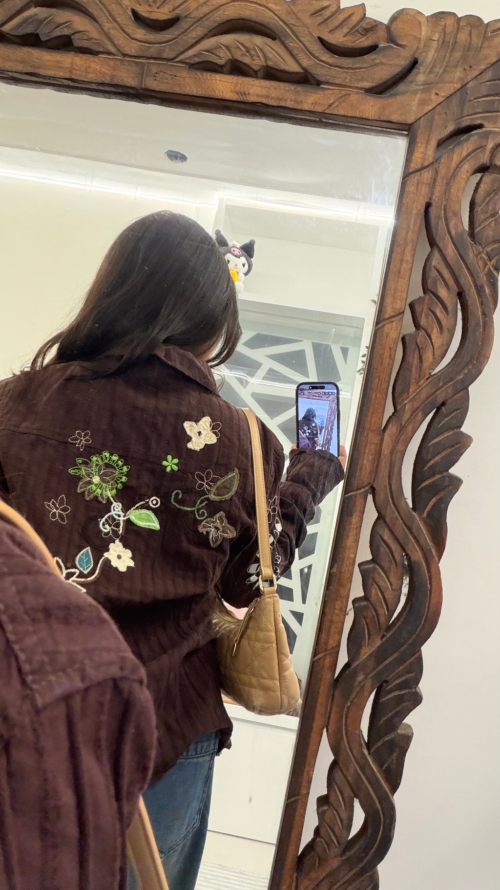 12 embroidery shirt S size