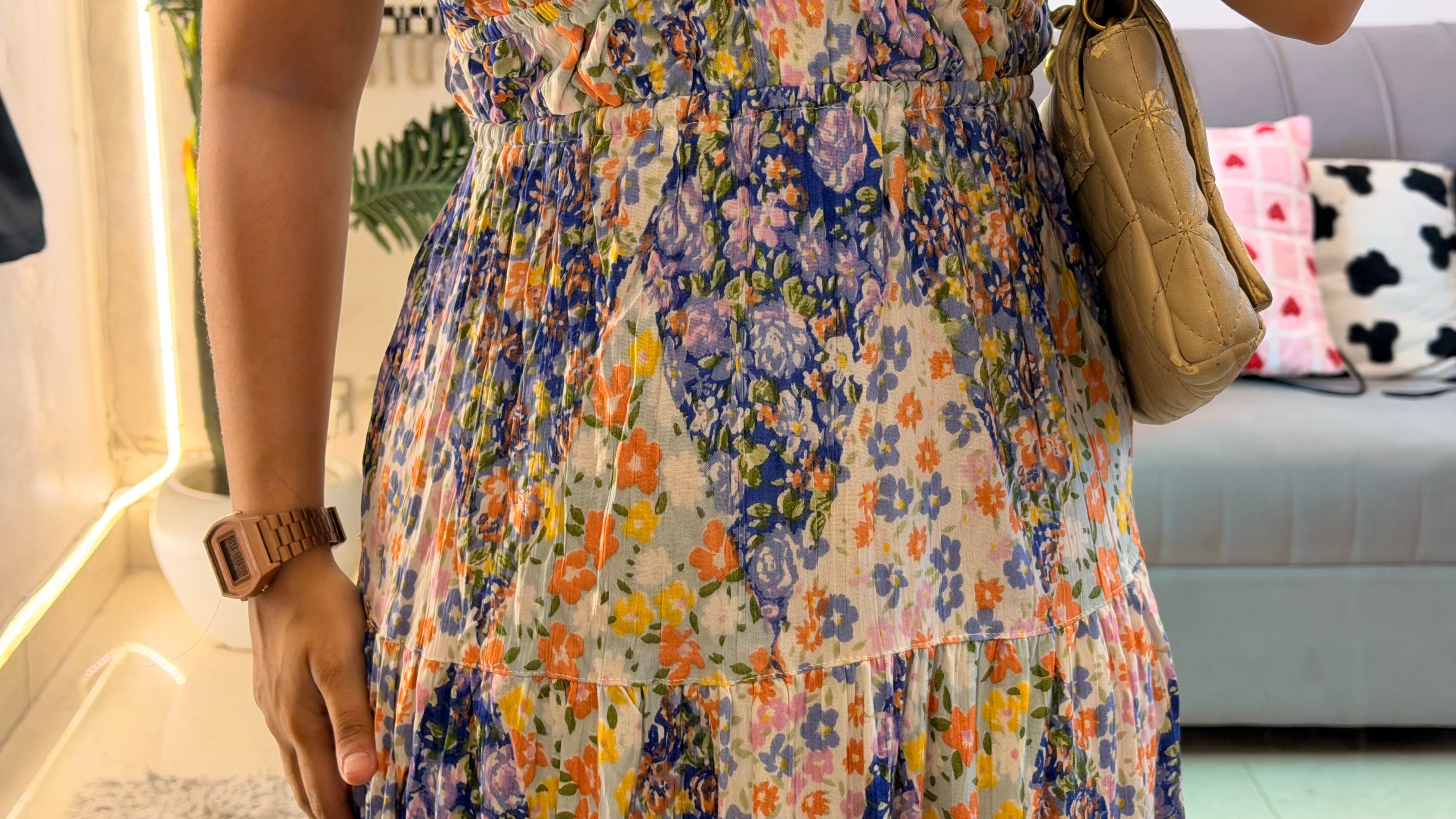 69 summer dress bust28-33/49L