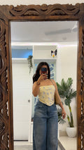 11 summer top with back tie 32-34 bust