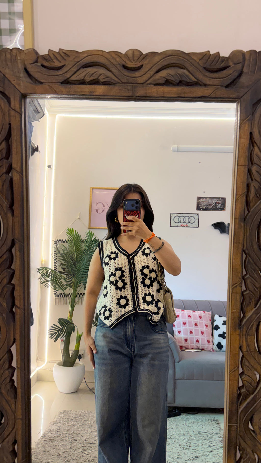 66 vintage top 30-34 bust