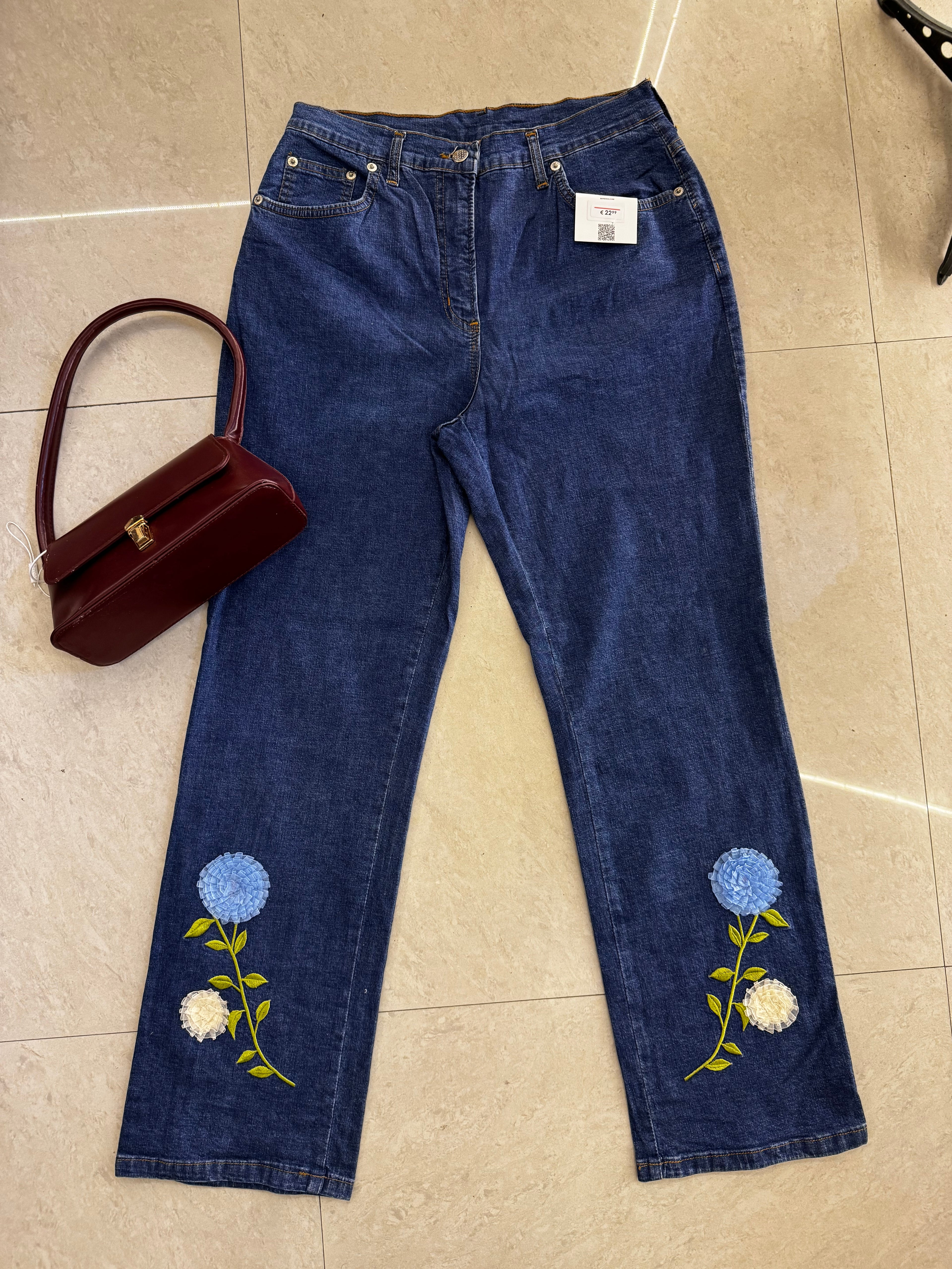 17) Vintage jeans waist:30/l:40/inceam:11/hips:40