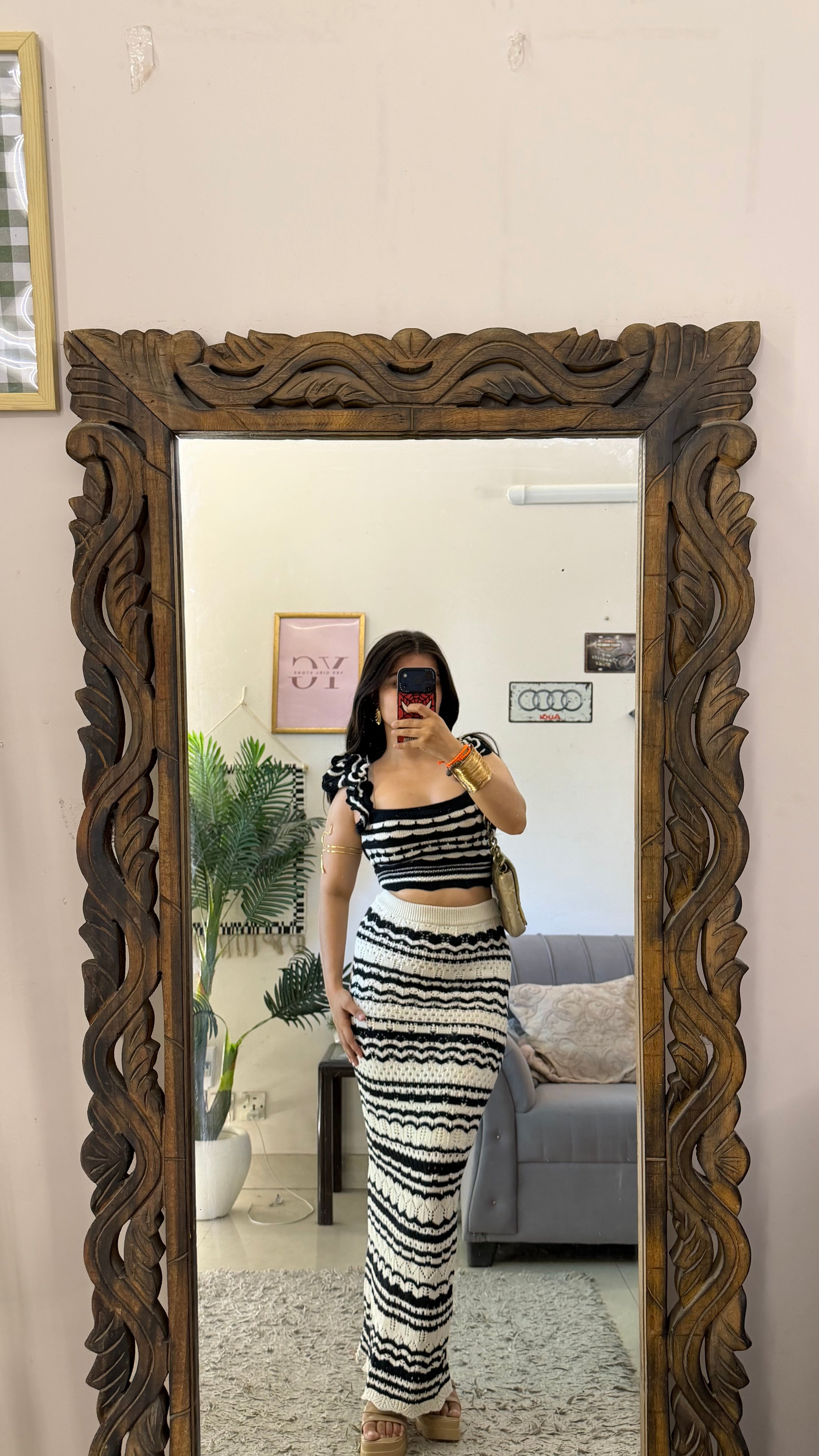 44) crochet skirt