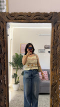 175 cute retro top 32-34 bust