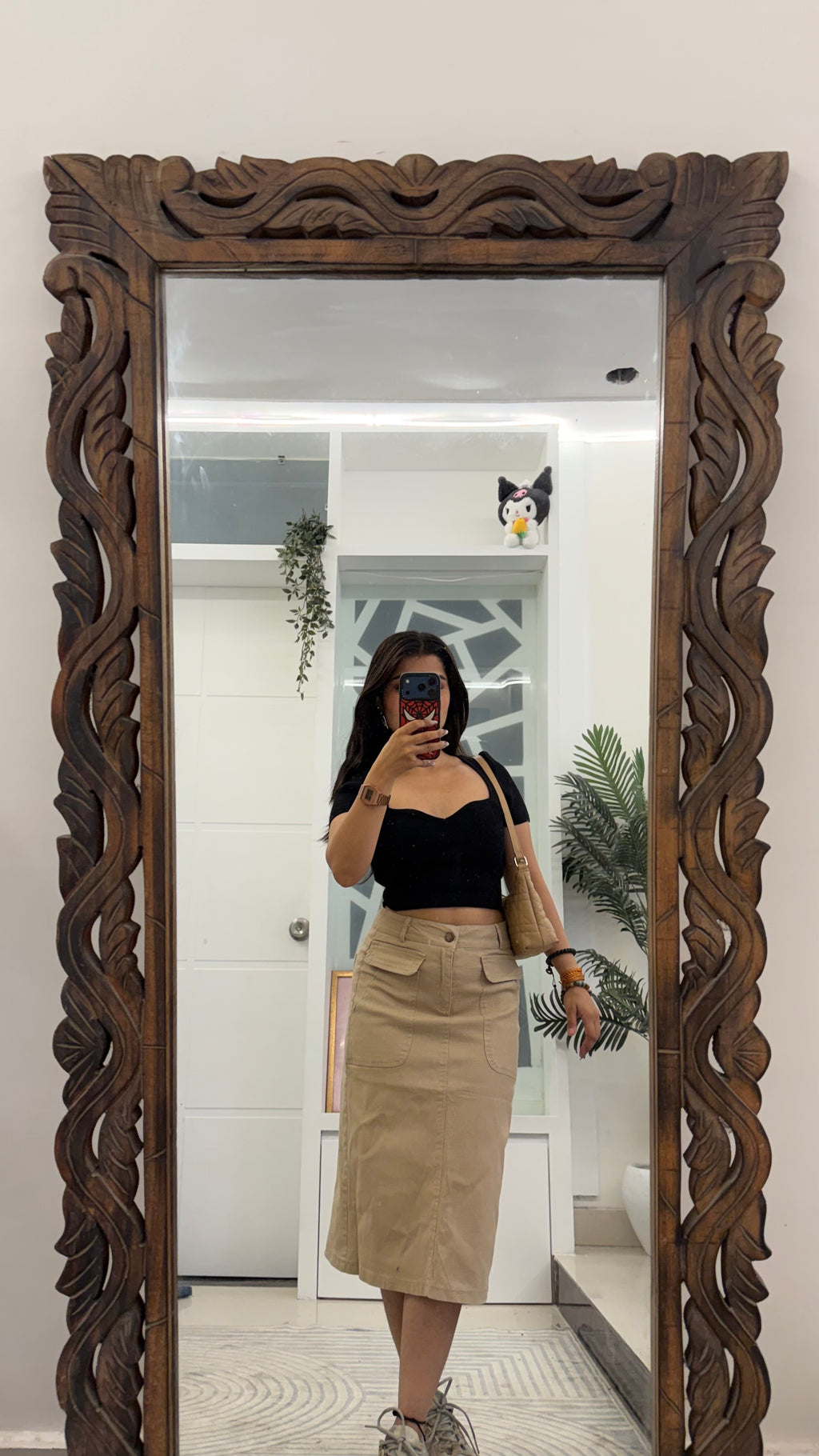 68 Denim Skirt 28 waist/l:29