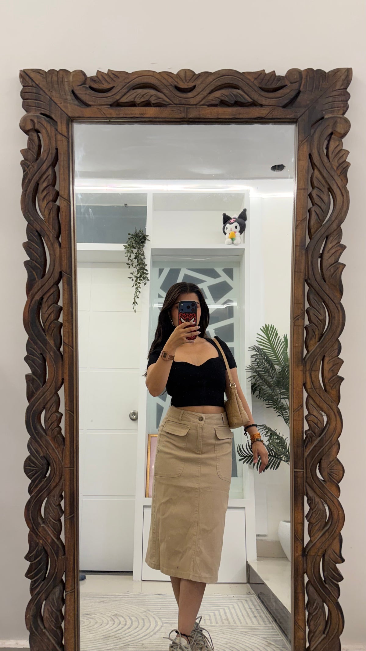 68 Denim Skirt 28 waist/l:29