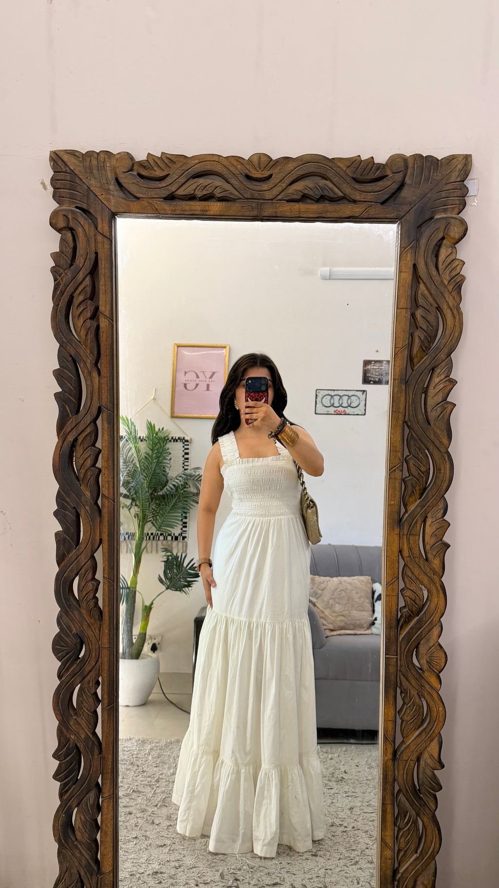 136 classy Summer dress Bust26-30/51L