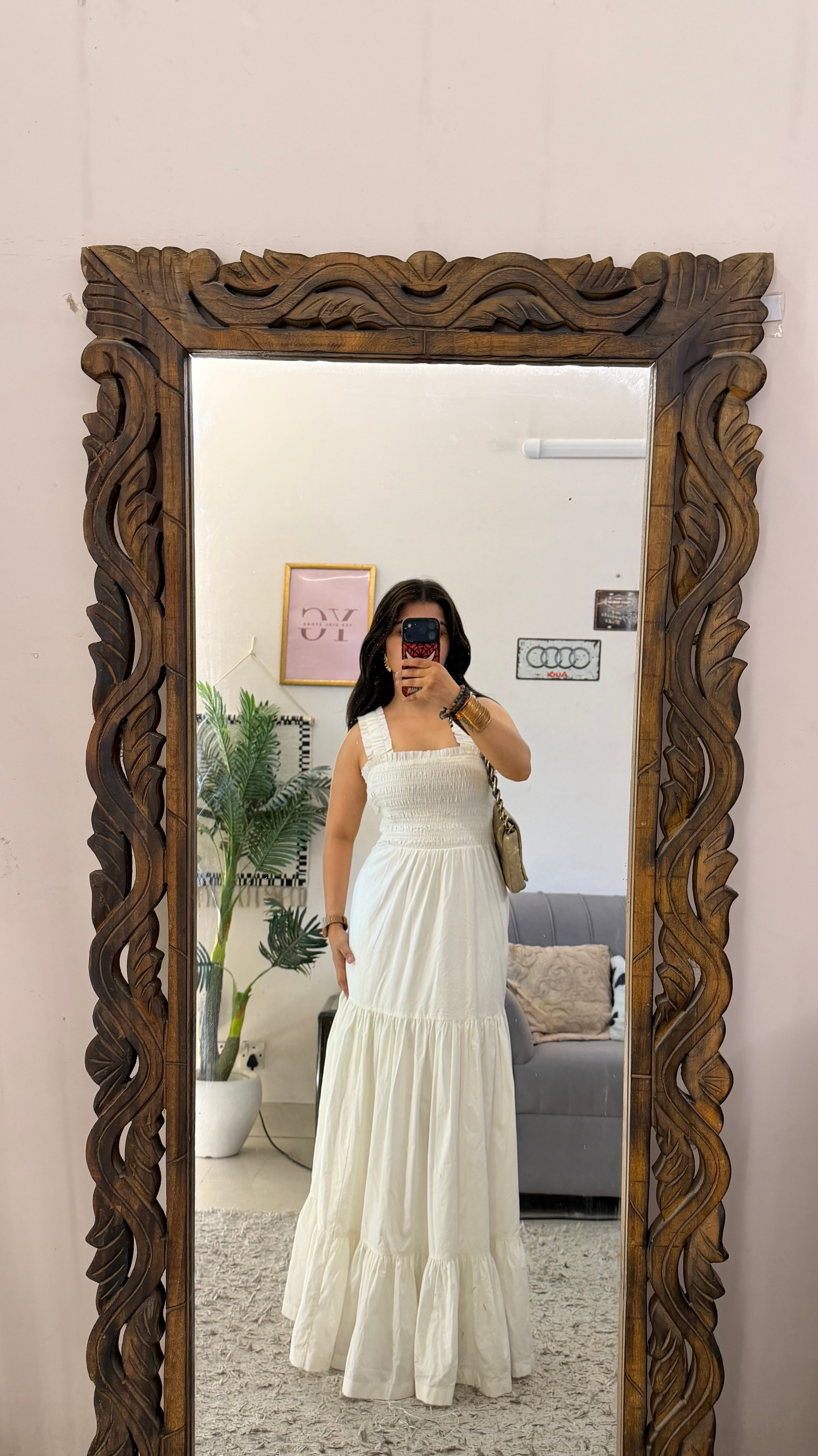 136 classy Summer dress Bust26-30/51L
