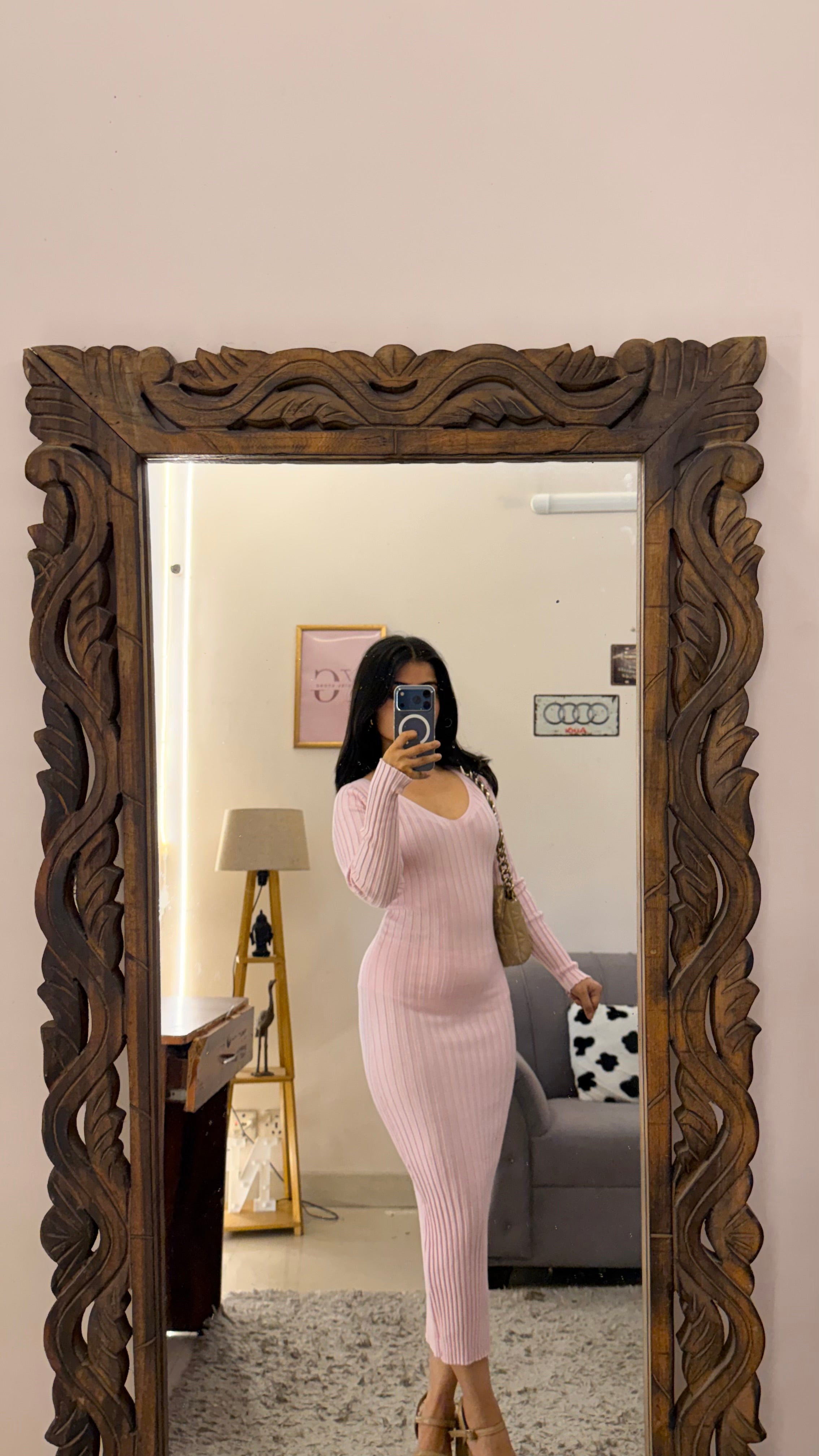 16 Bodycon dress 28-32 bust /l:47