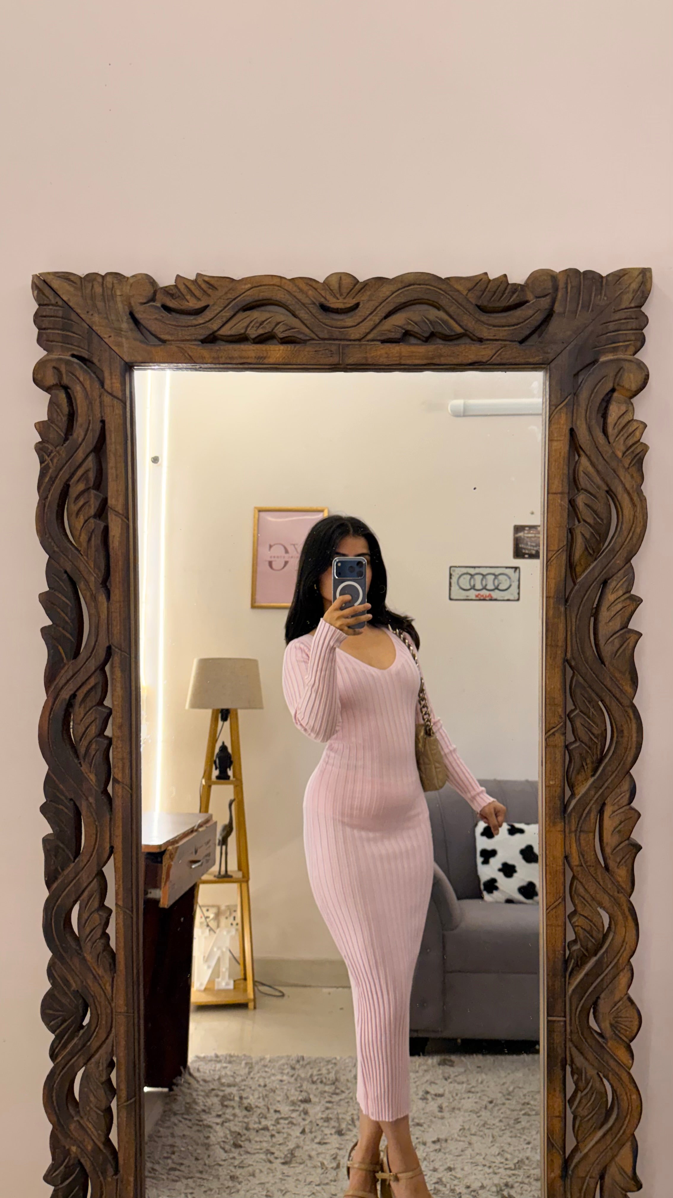 16 Bodycon dress 28-32 bust /l:47