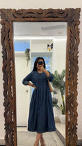 55 summer dress upto bust 40