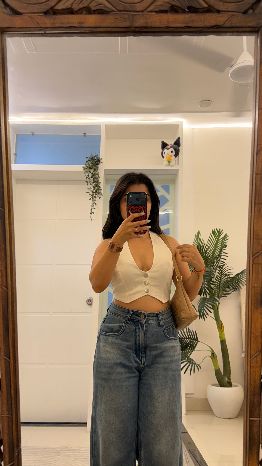 105 denim top 30-32 bust