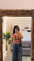 65 summer top bust 28-30