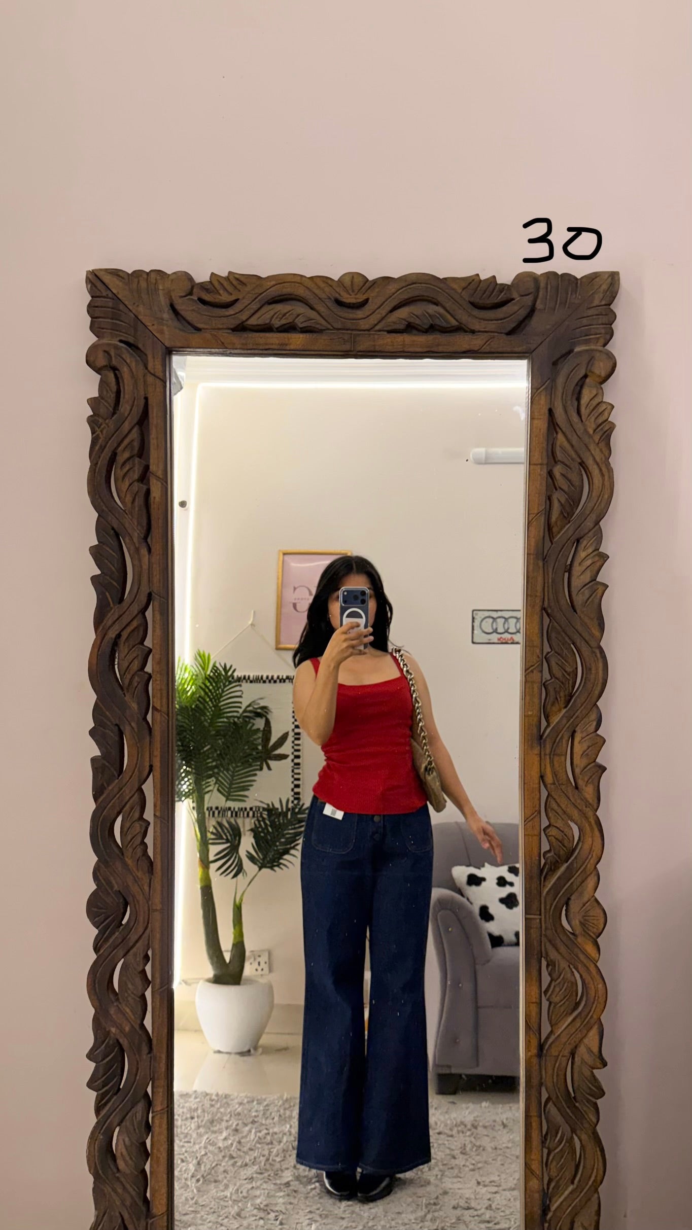 30 Vintage Jeans W28/L37/Hips37/Thighs22/Raise9