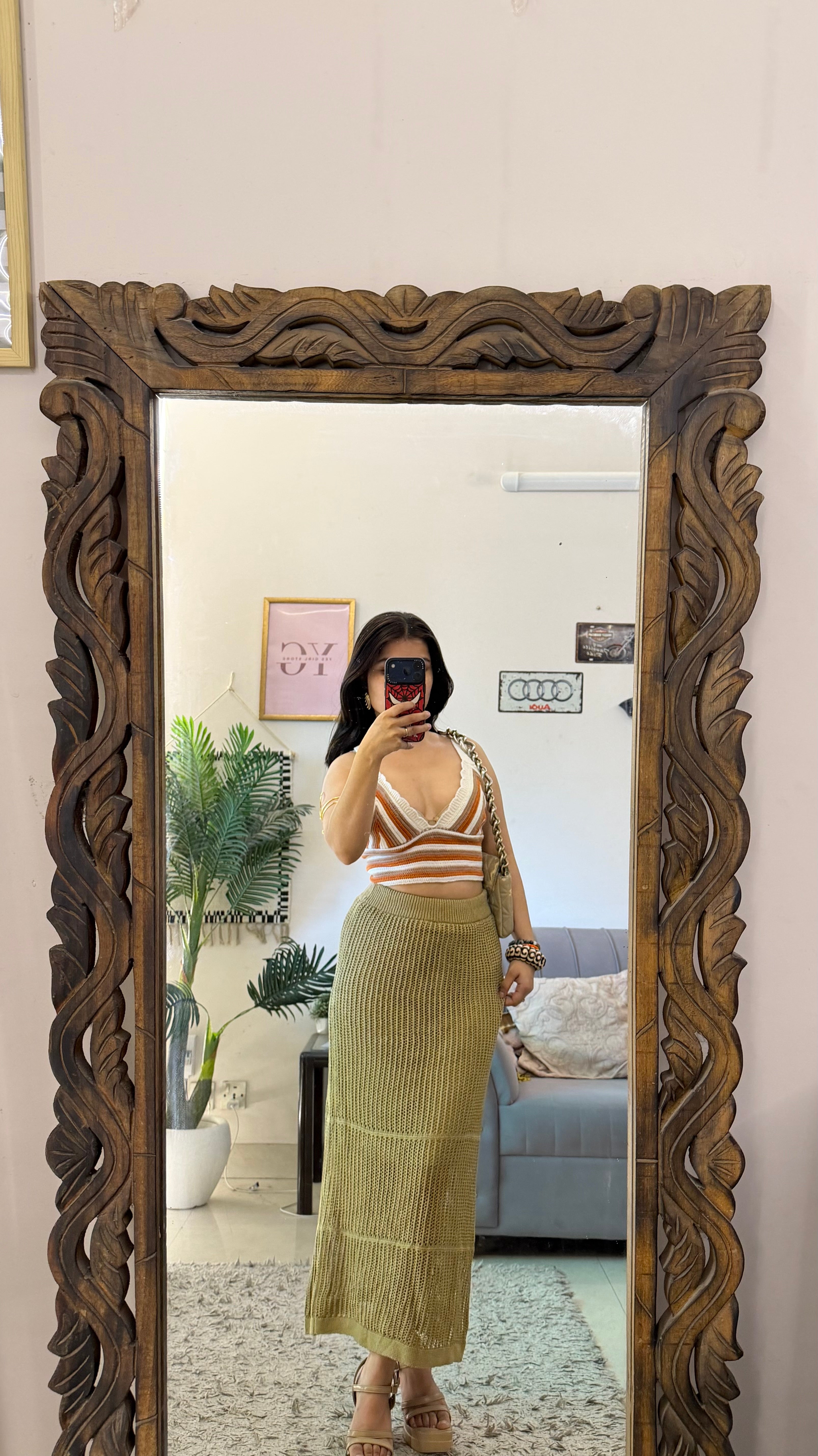 74 crochet skirt