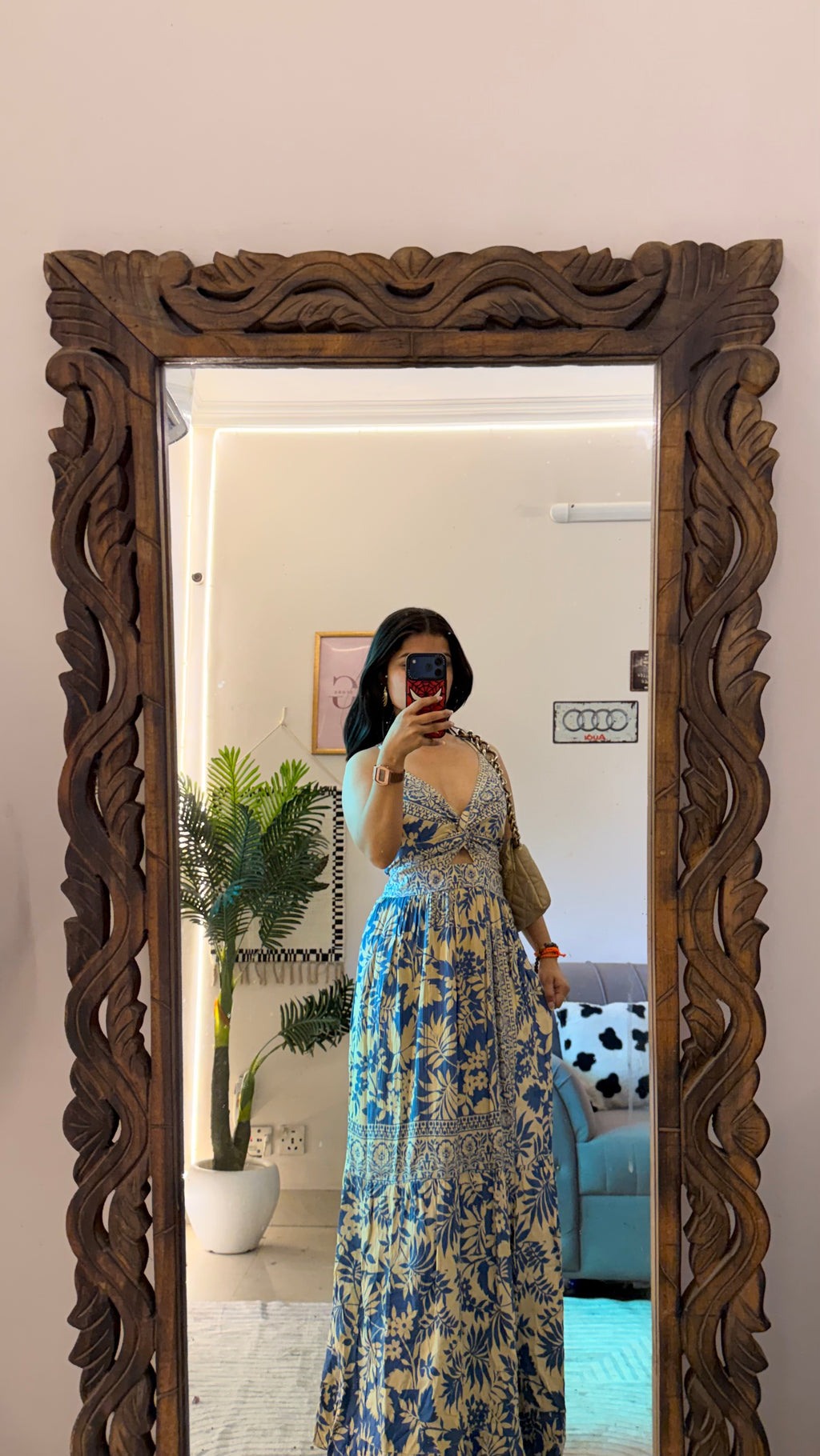 109 summer dress 28-34 bust/l:50