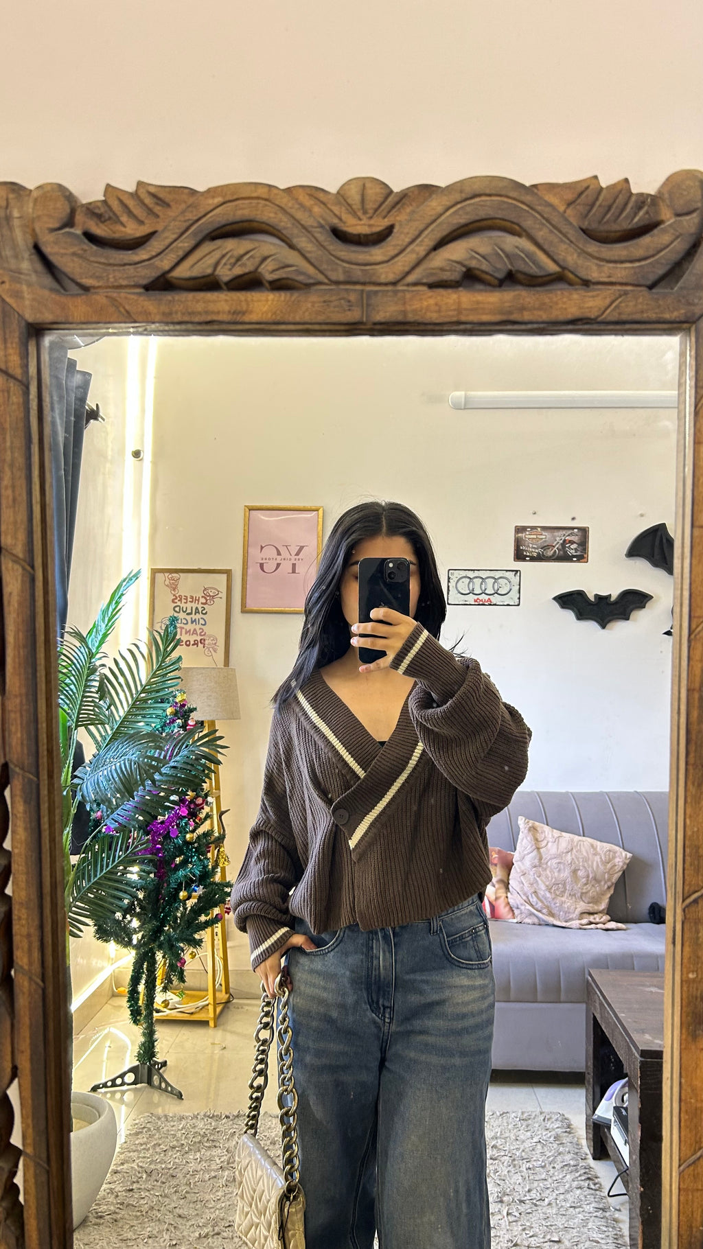 17 cute sweater M