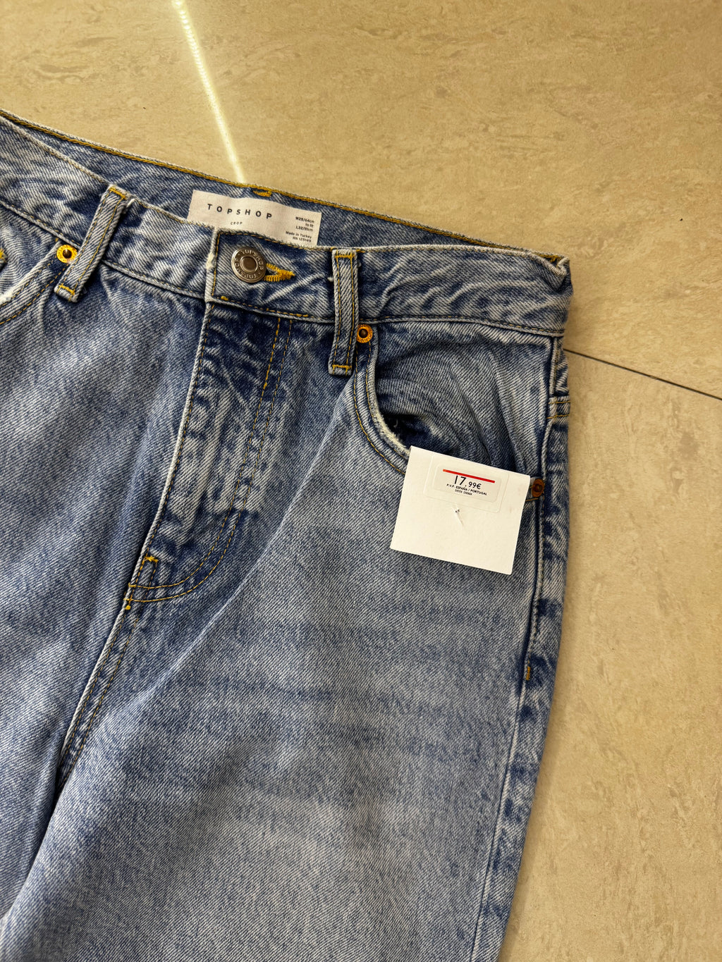 6) vintage jeans:26/l:37/inceam:12/hips:34