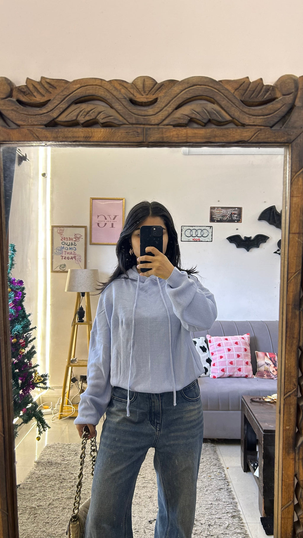 80 Cute hoodie Sweater S