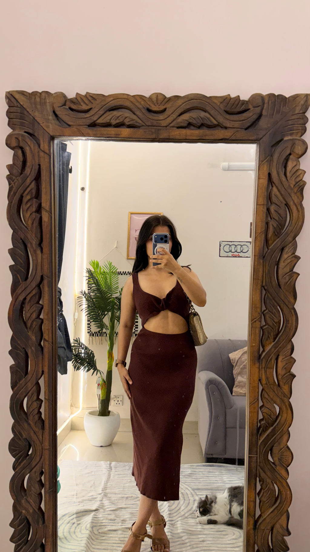 7 Bodycon dress30-32 bust/l:44