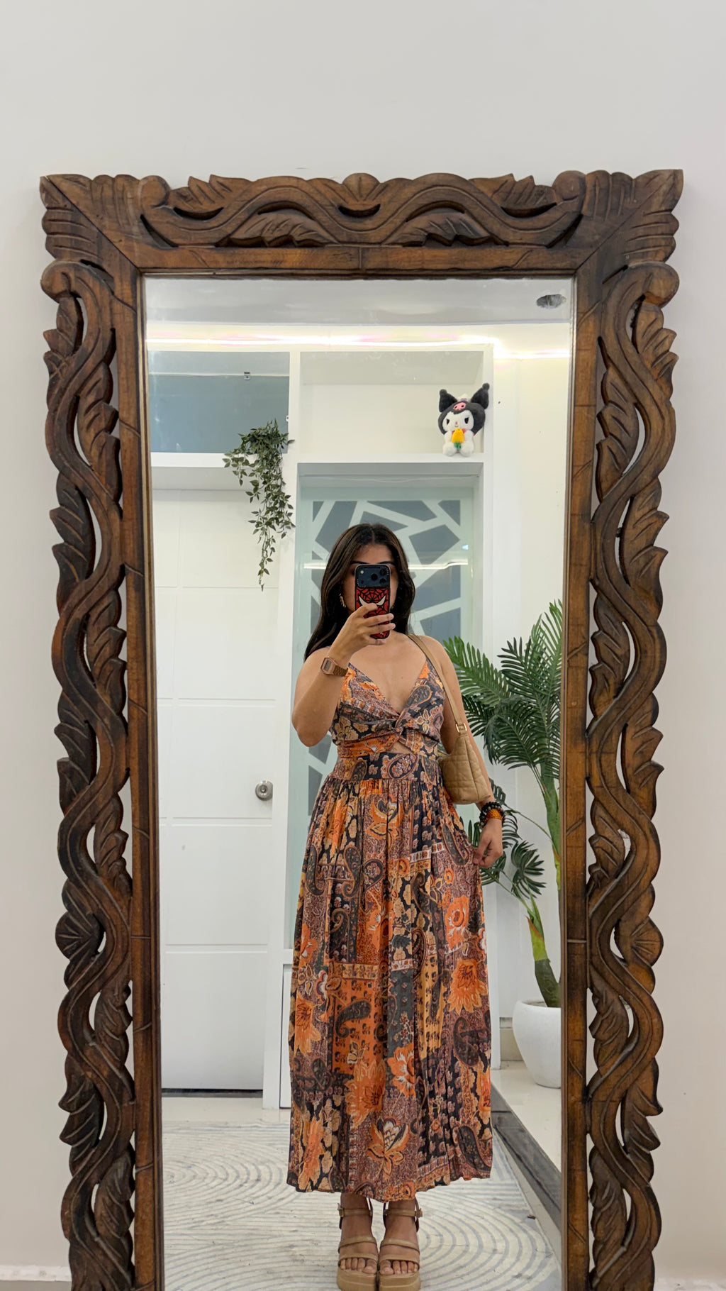 14 summer dress 32-36 bust/l:47