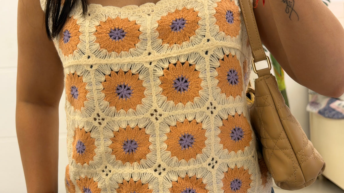 25 crochet top 32-35 bust