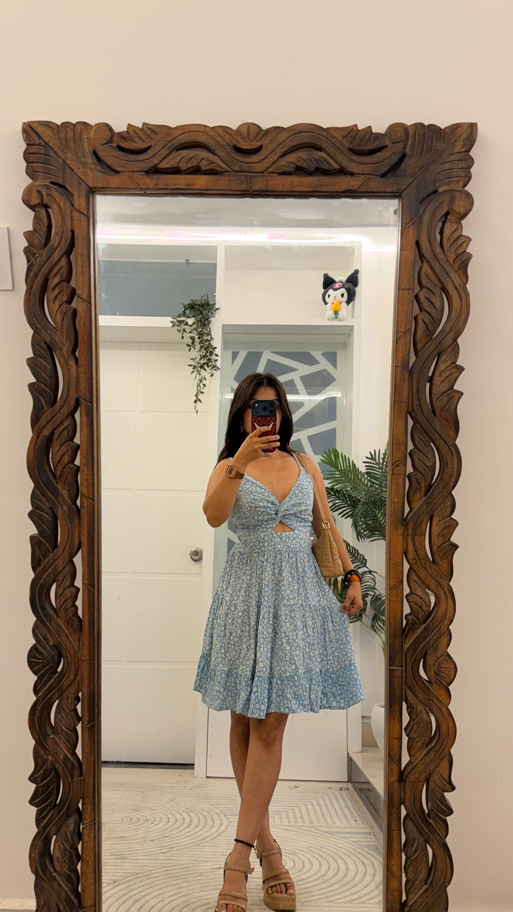 80 Summer Dress 32-34 bust/l:34