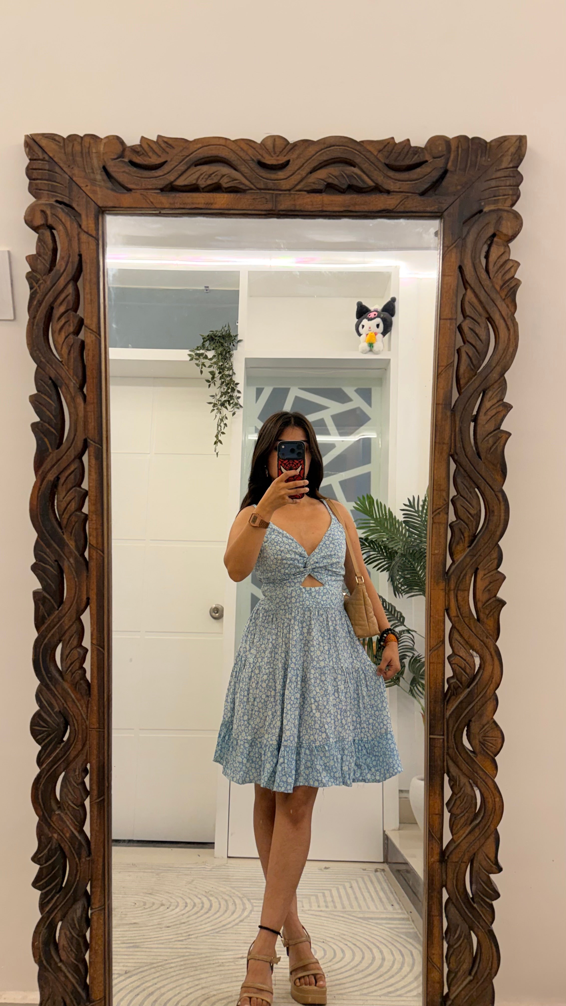 80 Summer Dress 32-34 bust/l:34