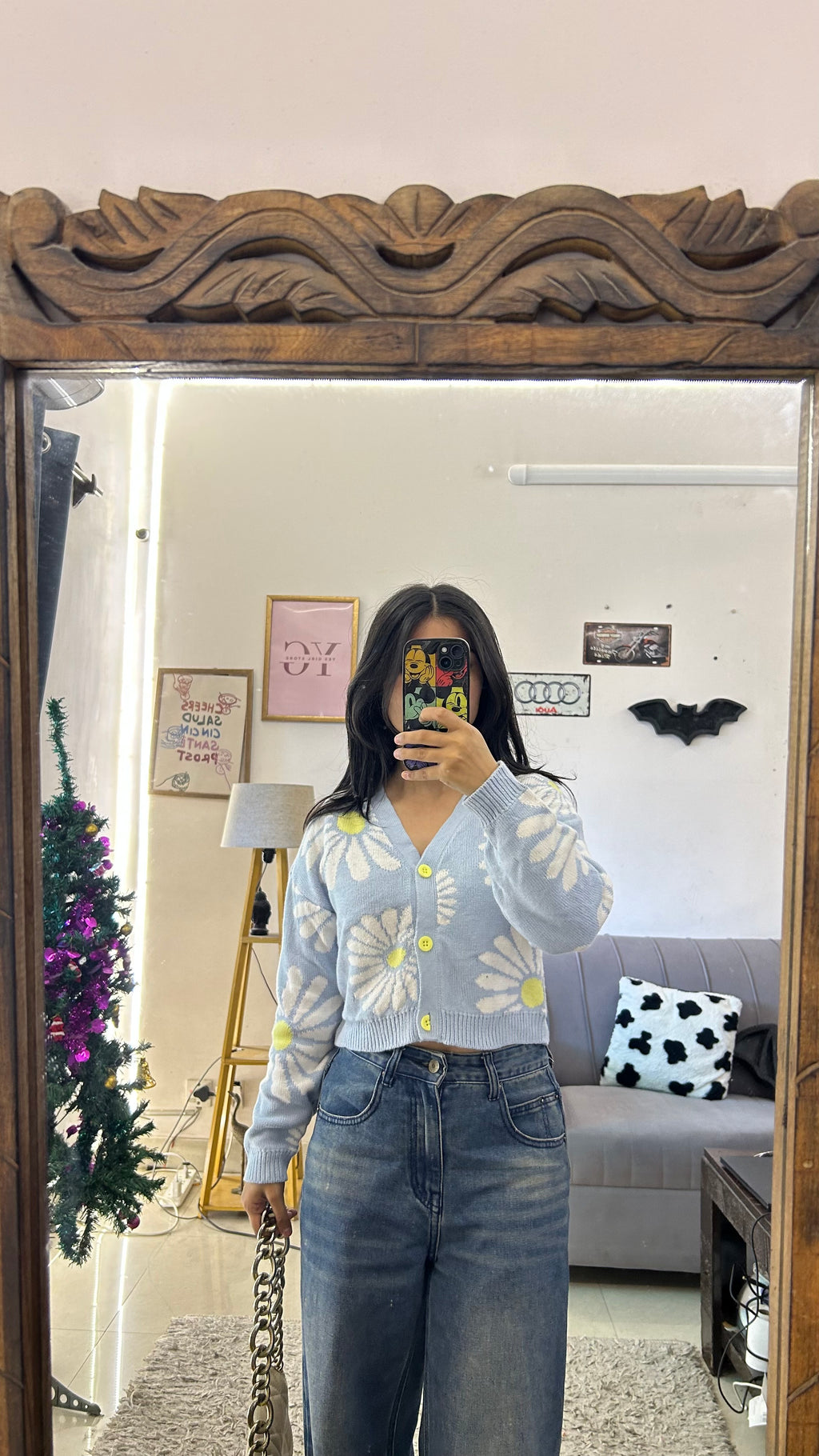 42 cute crop sweater xs