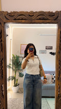 128 Vintage Top 30-34 bust