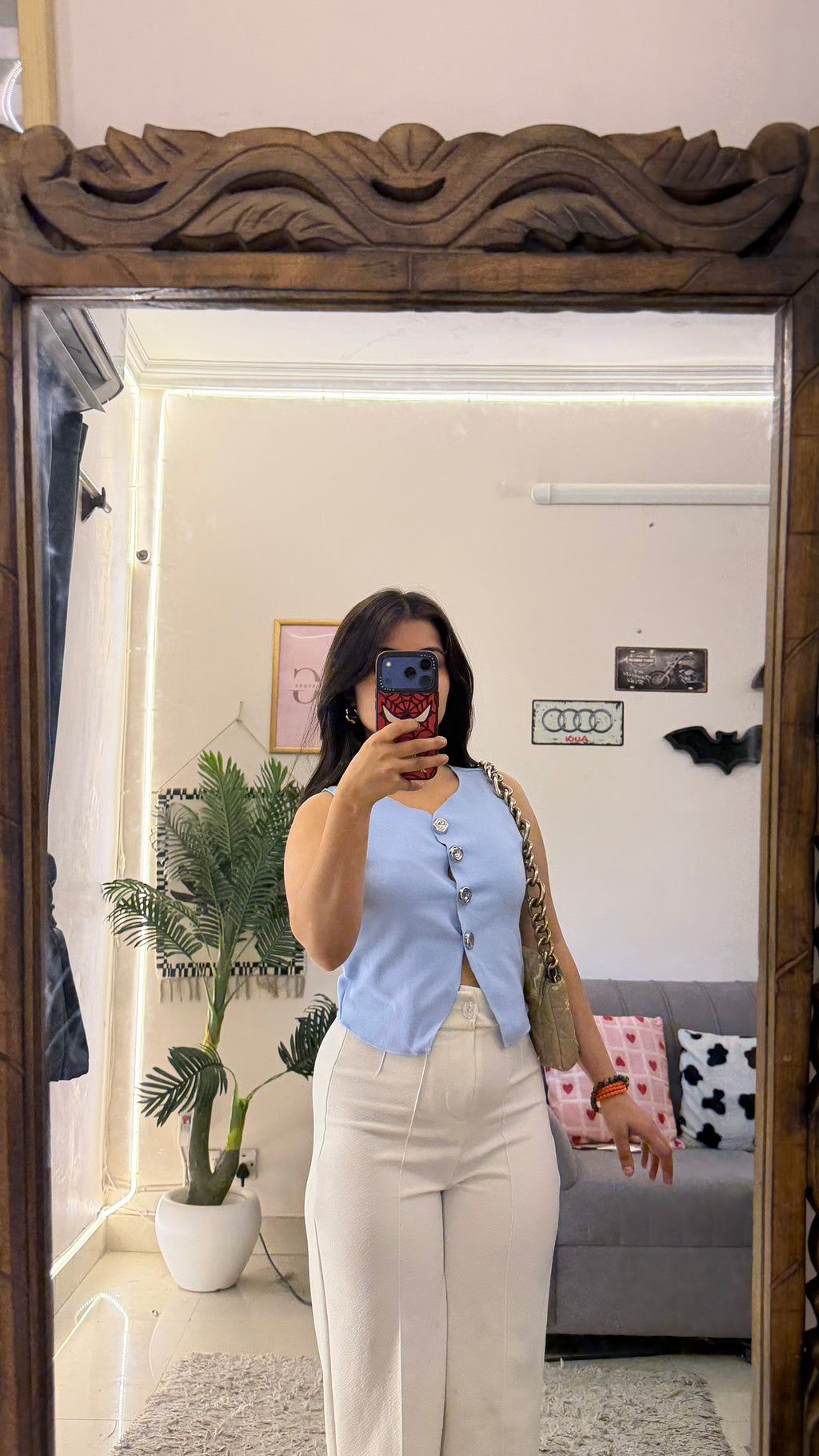 141 Vintage top 28-32 bust