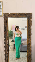 48) crochet skirt 28-30 waist/l:42
