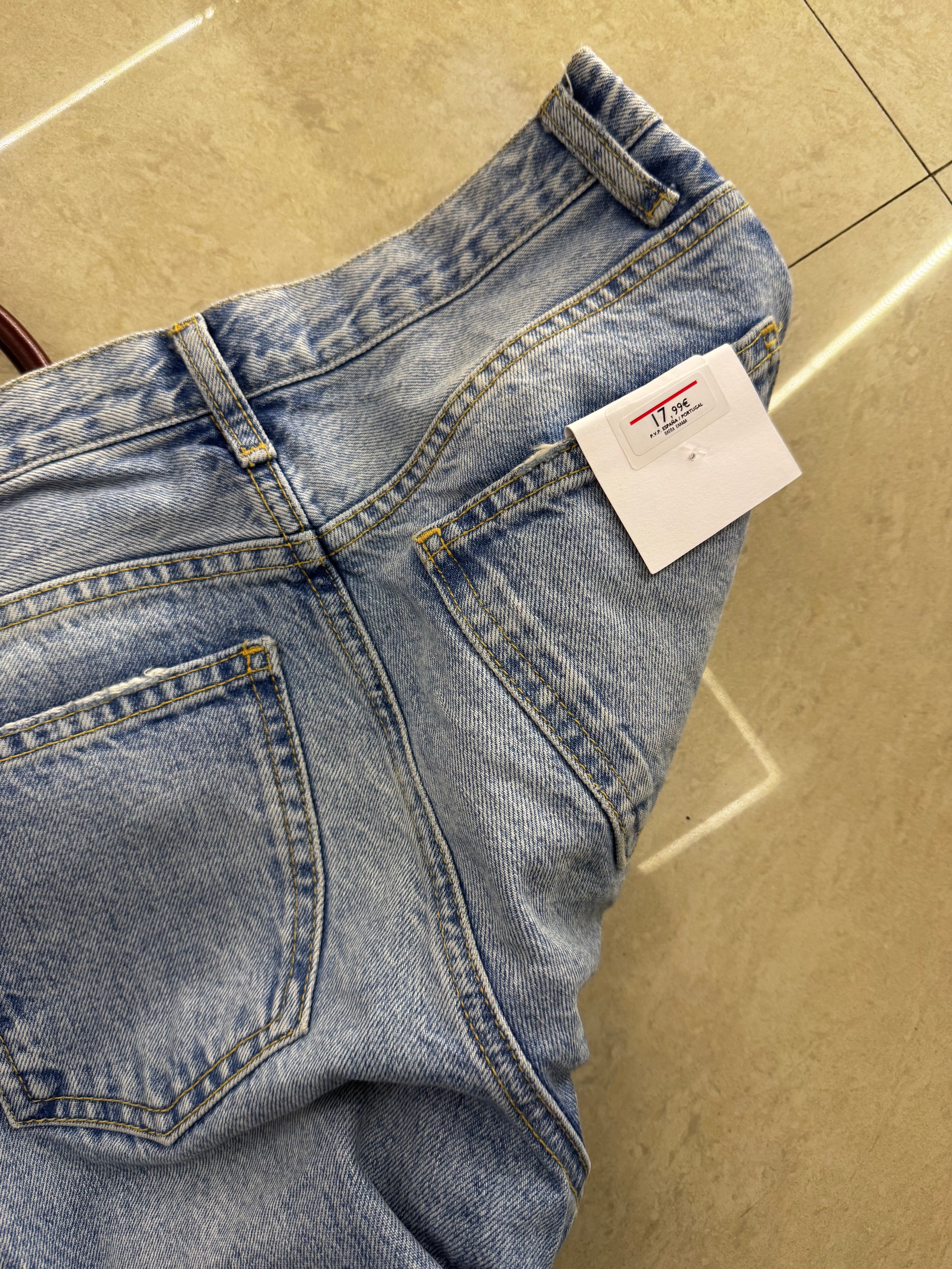 6) vintage jeans:26/l:37/inceam:12/hips:34